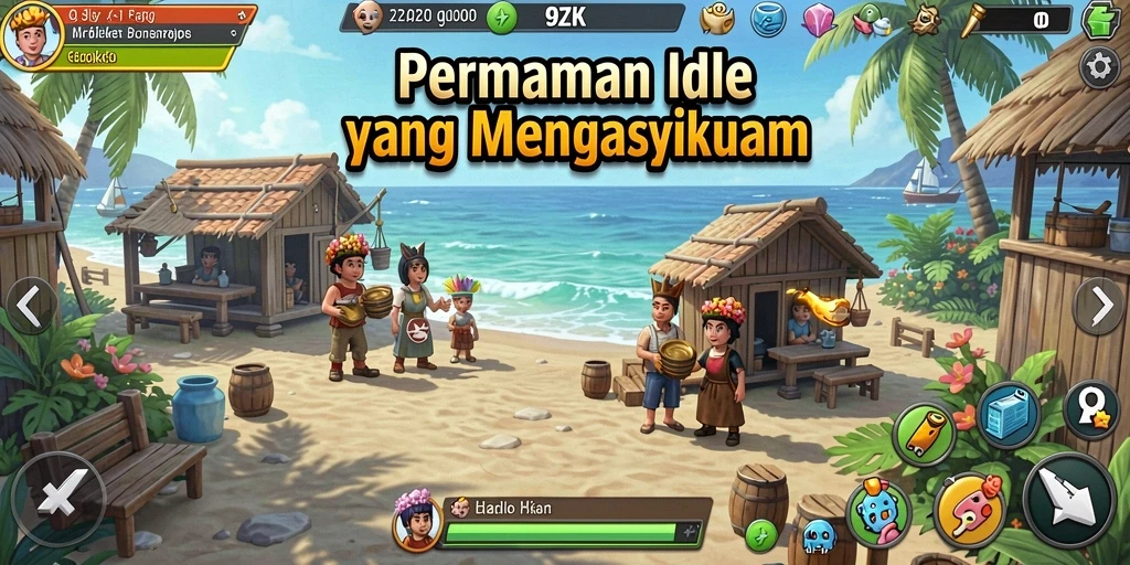 Tampilan gameplay 9ZK yang menarik dan penuh warna.