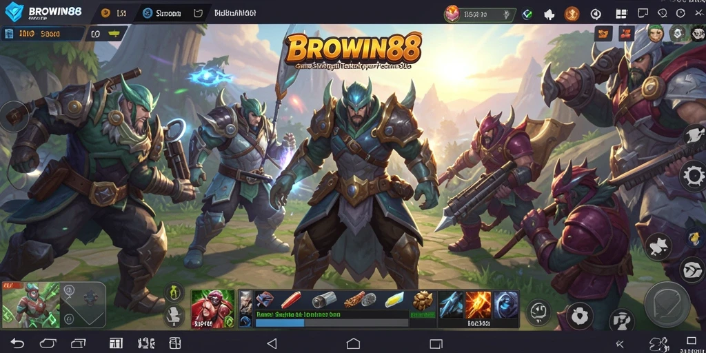 Tampilan gameplay BROWIN88 yang menarik dan penuh strategi.