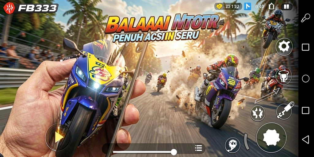Tampilan gameplay FB333 yang mendebarkan dan menarik.