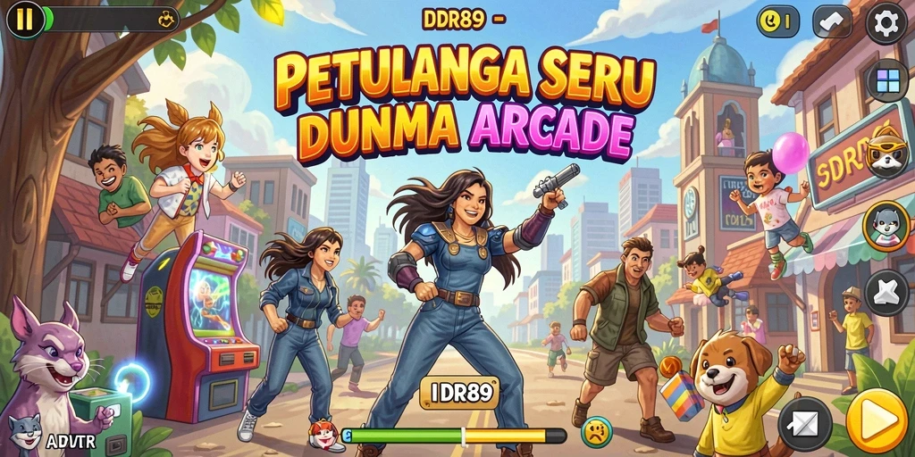 Tampilan gameplay seru IDR89 yang penuh aksi.