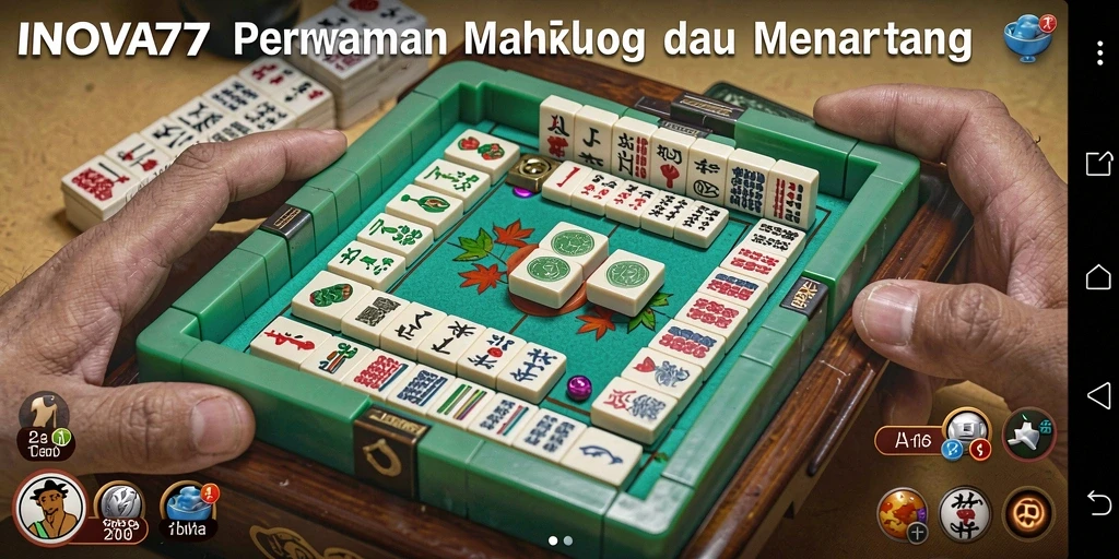 Screenshot gameplay INOVA77 menampilkan tantangan Mahjong yang seru dan menarik.