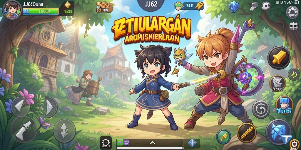 Gameplay menarik dari JJ62 dengan pertarungan yang seru.