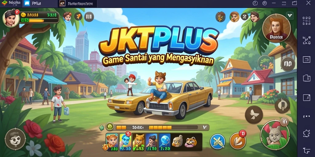 Screenshot gameplay JKTPLUS yang menunjukkan momen mengasyikkan.
