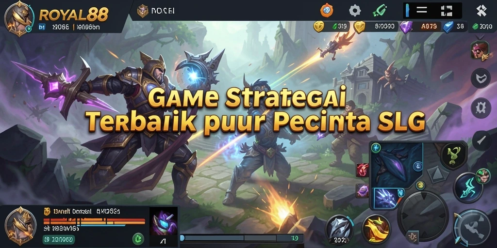 Tangkapan layar menarik dari gameplay ROYAL88 yang menampilkan strategi pertempuran.