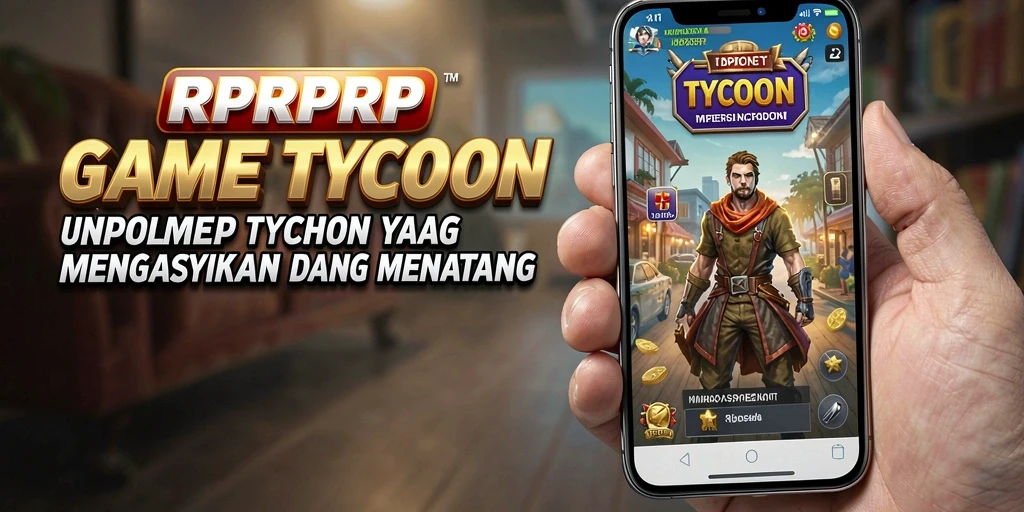 Screenshot utama RPRPRP menampilkan gameplay Tycoon yang menarik dan menantang.