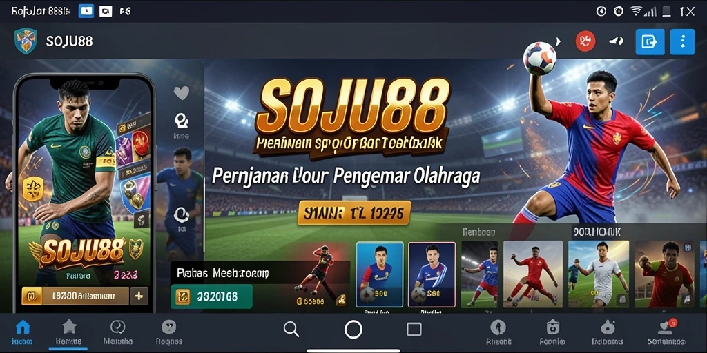 Screenshot tampilan gameplay menarik di SOJU88 untuk taruhan olahraga.