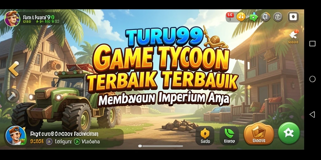 Screenshot TURU99 menampilkan gameplay yang mendebarkan dalam mengelola bisnis Tycoon.